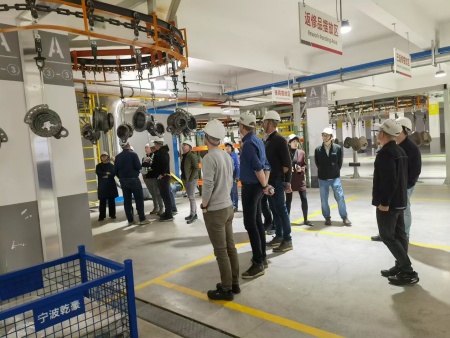 乾豪工业迎来了首批参访团(图5)